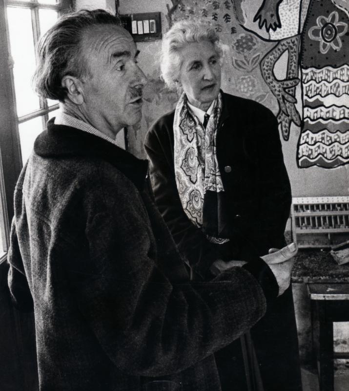 Photo Elise et Célestin Freinet Jean Marquis 1962