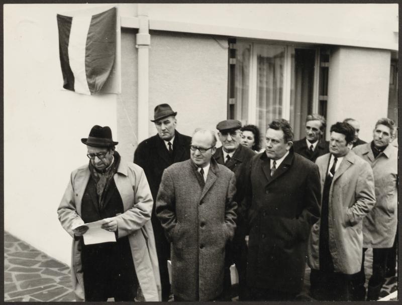 Inauguration de la rue Freinet à Saint Nazaire